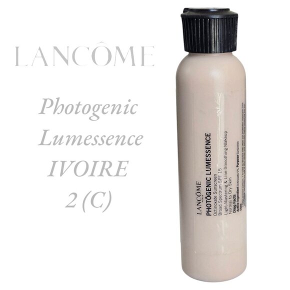 Lancome Photogenic Lumessence Foundation IVOIRE 2 (C) JUMBO PRO SIZE 3.71 FL OZ - Picture 1 of 2